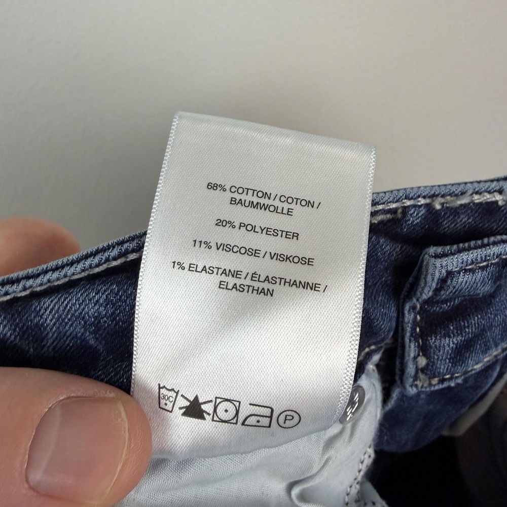 Silver Jeans Co Suki Straight Jeans Womens 26x31 Blue Medium Wash Stretch Denim - Picture 5 of 9